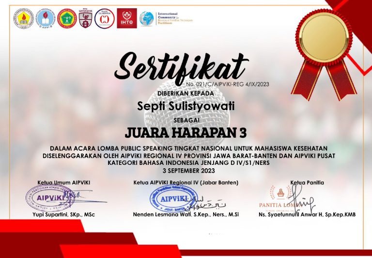 Lomba public Speaking Tingkat Nasional