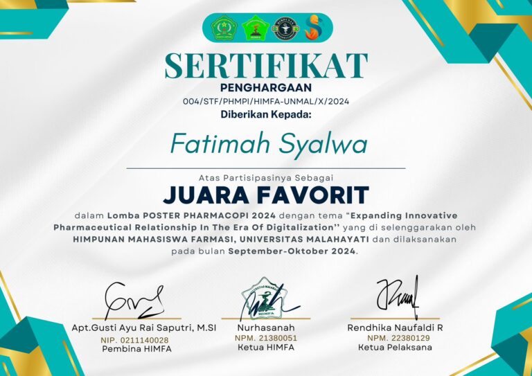 Juara Favorit Lomba Poster